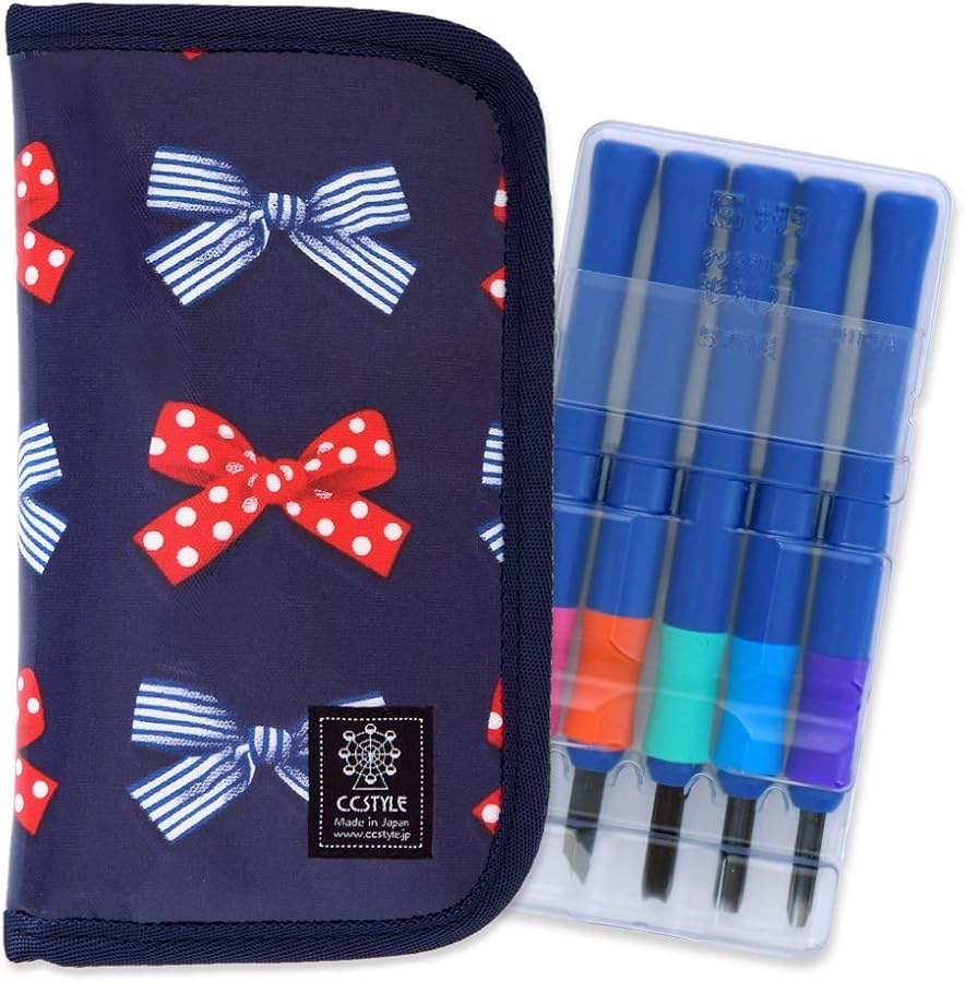 Amazon.co.jp: COLORFUL CANDY STYLE 彫刻刀セット 女の子 小学生