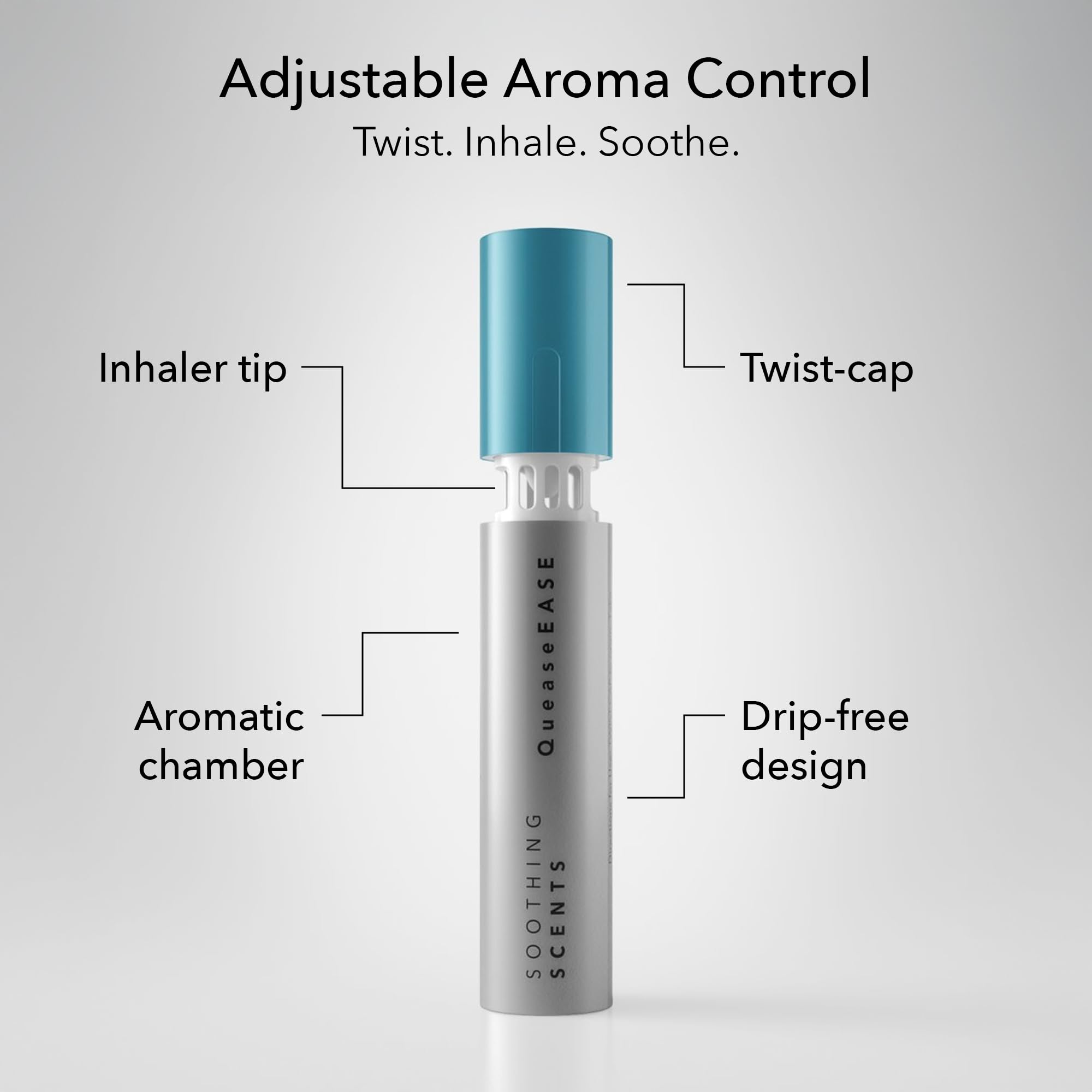 QueaseEASE Aromatic Nasal Inhaler for Nausea, Motion & Morning Sickness, GLP-1 Nausea, Chemo Queasiness, – Drug-Free Essential Oil Stick for Fast, Portable Relief from Queasy Moments — Amazon image 7