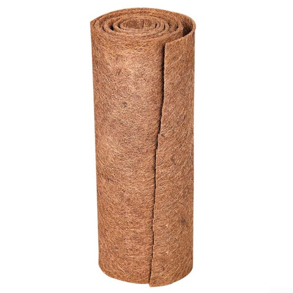 Alfombrilla de palma de coco para reptiles, tapete de fibra de coco cortable para cestas colgantes y terrarios 0, 3, 0, 4 cm de grosor (60 x 100 cm)