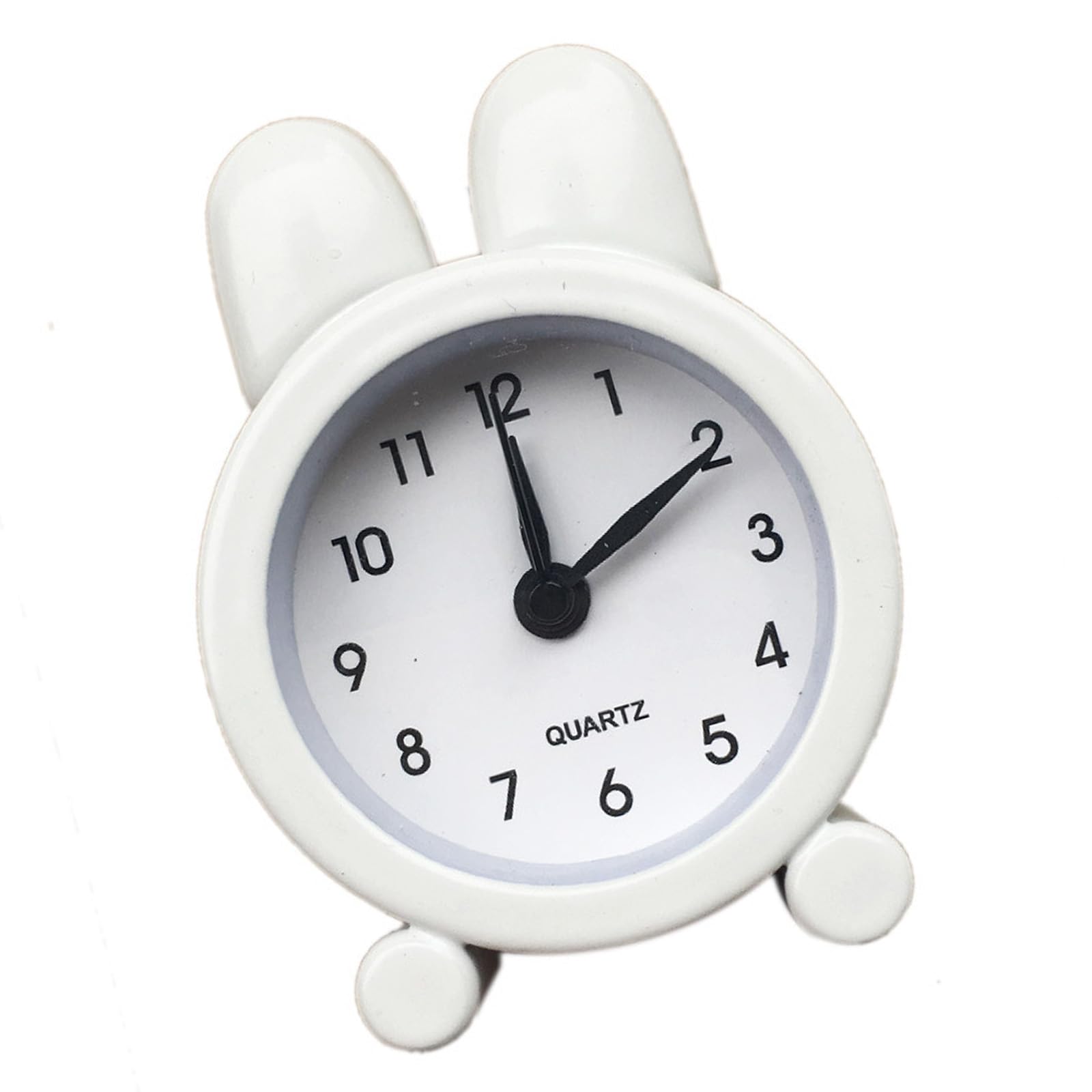 Tsophreniq Rabbits Alarm Clock Quiet Desk Alarm Clock Travel for Home Lover with Clear Number Display Kids Bedroom Decoration