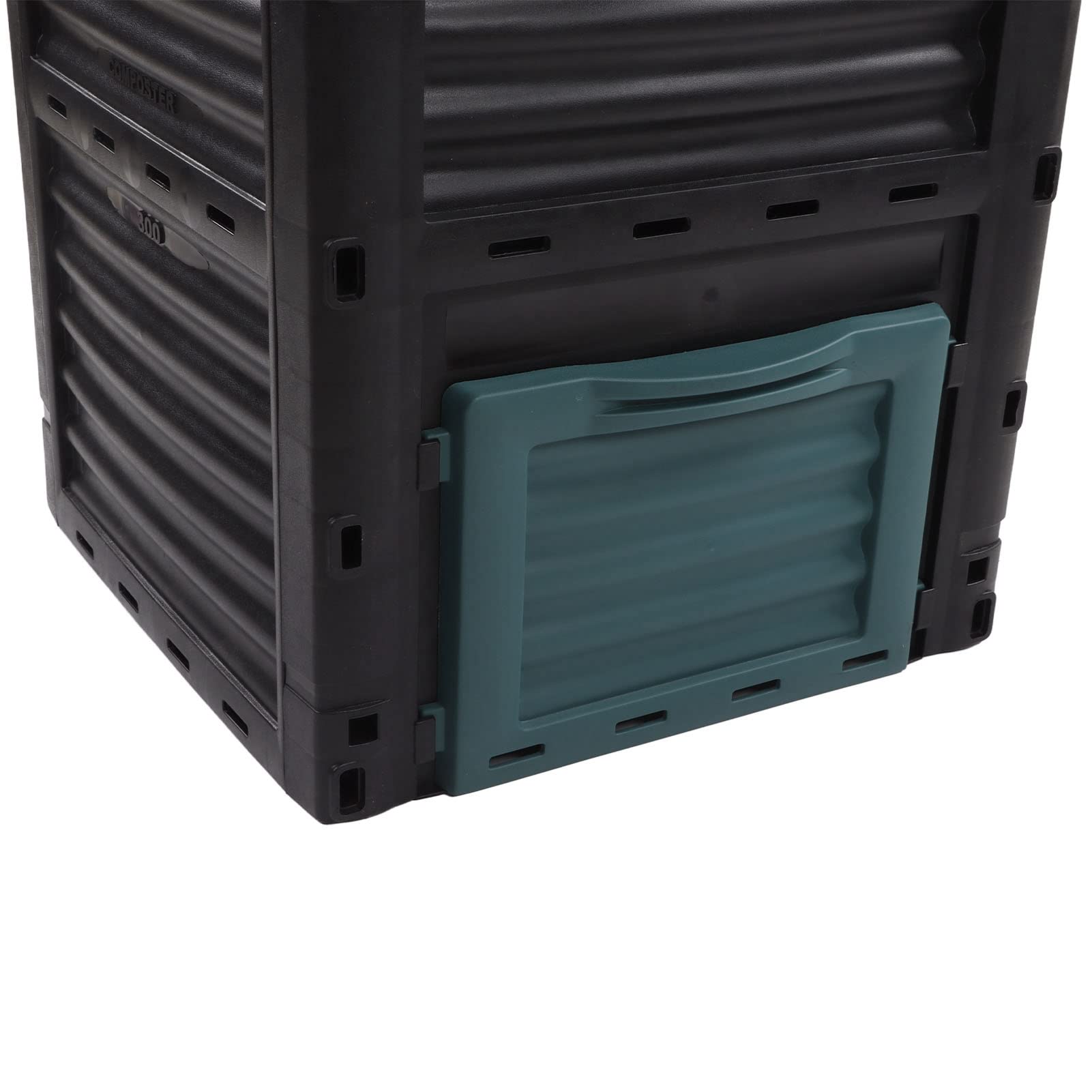 Srliya Contenedor de Compostaje de Gran Capacidad, 300L, Compostador para