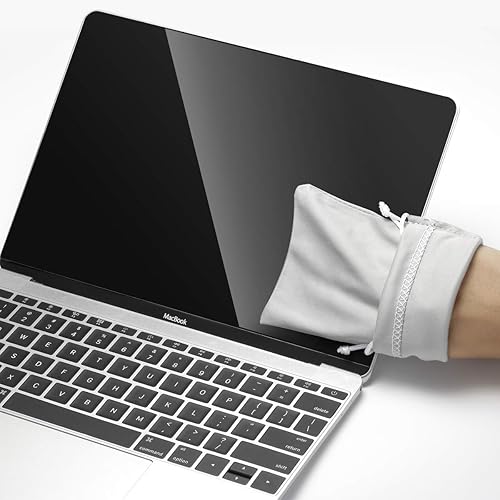 Miniatura 3 de aisswzber Paquete de 4 gafas de sol de microfibra, bolsa de limpieza y almacenamiento, Blcak