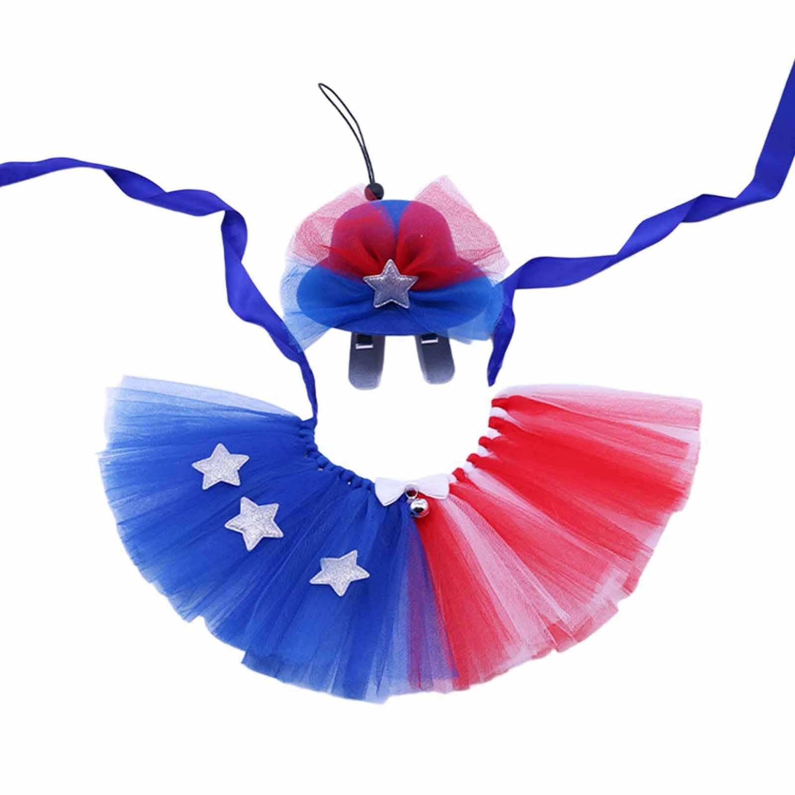 ™ Dog 4Th Of July Outfit Cute 4Th Of July Dog Costume Set For Kitten Pet Decor | Veils | Bridal Accessories | Wedding & Formal Occasion