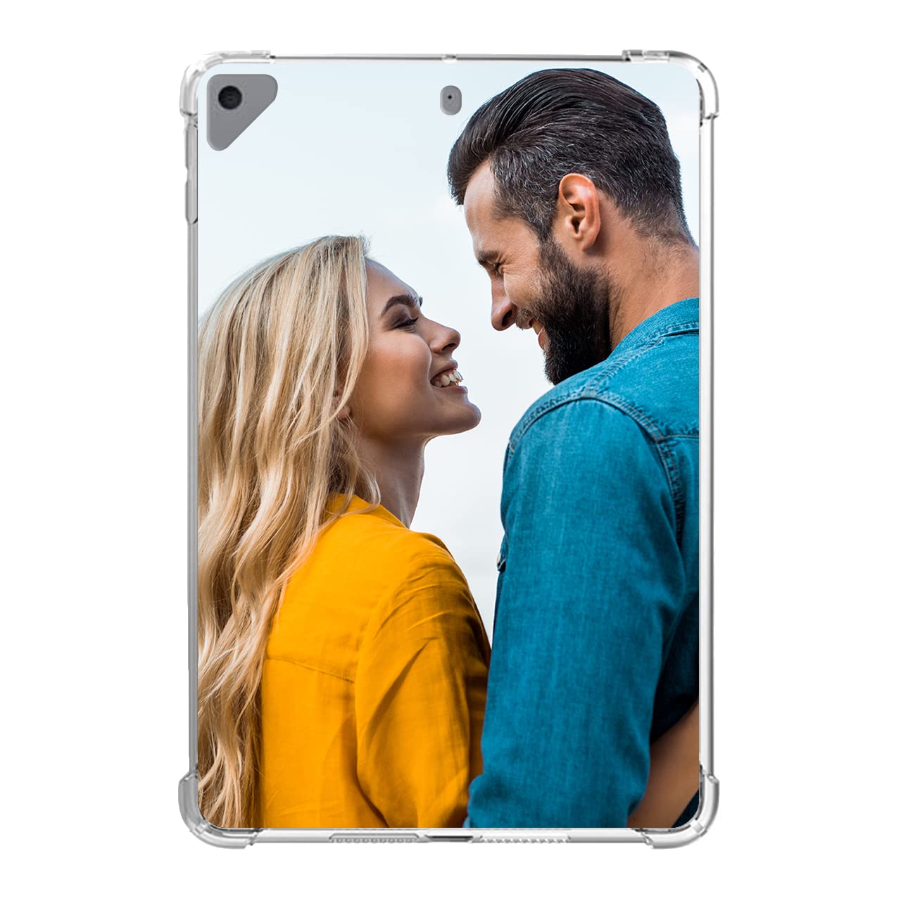 Custom Case for iPad mini 5/4/3/2/1 7.9 inch,Personalized Photos Cases Customized Gift for Birthday Valentines Friends Her Him, Protective iPad Pro (