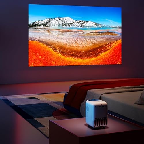 Xiaomi Wanbo Projector T2r Max Full Hd With Android System Whit - vue 8