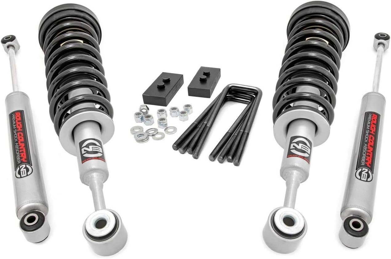Rough Country 2.5" Lift Kit w/N3 Struts for 2004-2008 Ford F-150 4WD - 57031