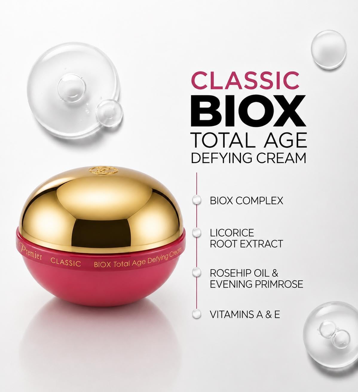 Premier BIOX Anti-Aging Face Cream with Retinyl Acetate