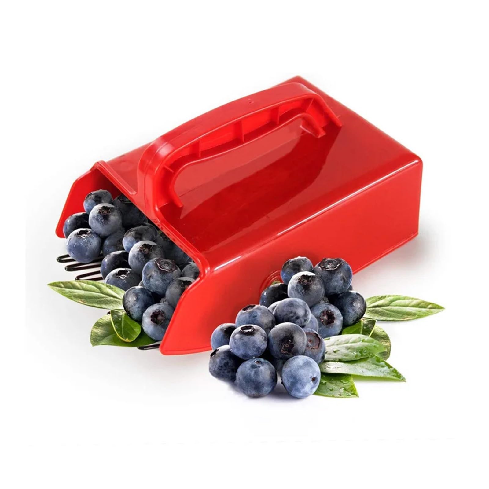 Artefakt-Gartenwerkzeug, Heidelbeerpflücker, Obstpflücker, Beere mit Stiel, Schaufel(2pcs)