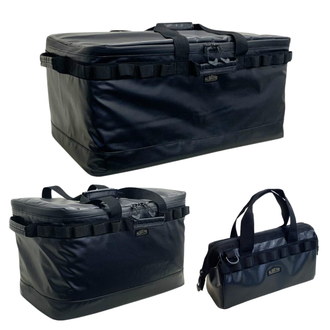 Amazon.co.jp: ALBATRE ギアコンテナ MLセット ソフトコンテナ3点