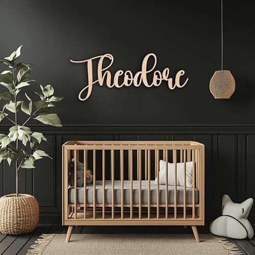 Miniatura 3 de Letrero de madera con nombre personalizado para guardería, decoración de guardería personalizada, letrero de nombre personalizado, letrero de nombre