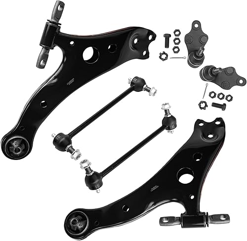 Miniatura 104 de Detroit Axle - Kit de suspensión delantera RWD para Chrysler 300 Dodge Charger Challenger Magnum 2 brazos de control superior con rótulas 2 rótulas