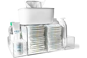 Superior Diaper Organizer: Keep Your Baby's Essentials Within Reach with This Acrylic Masterpiece