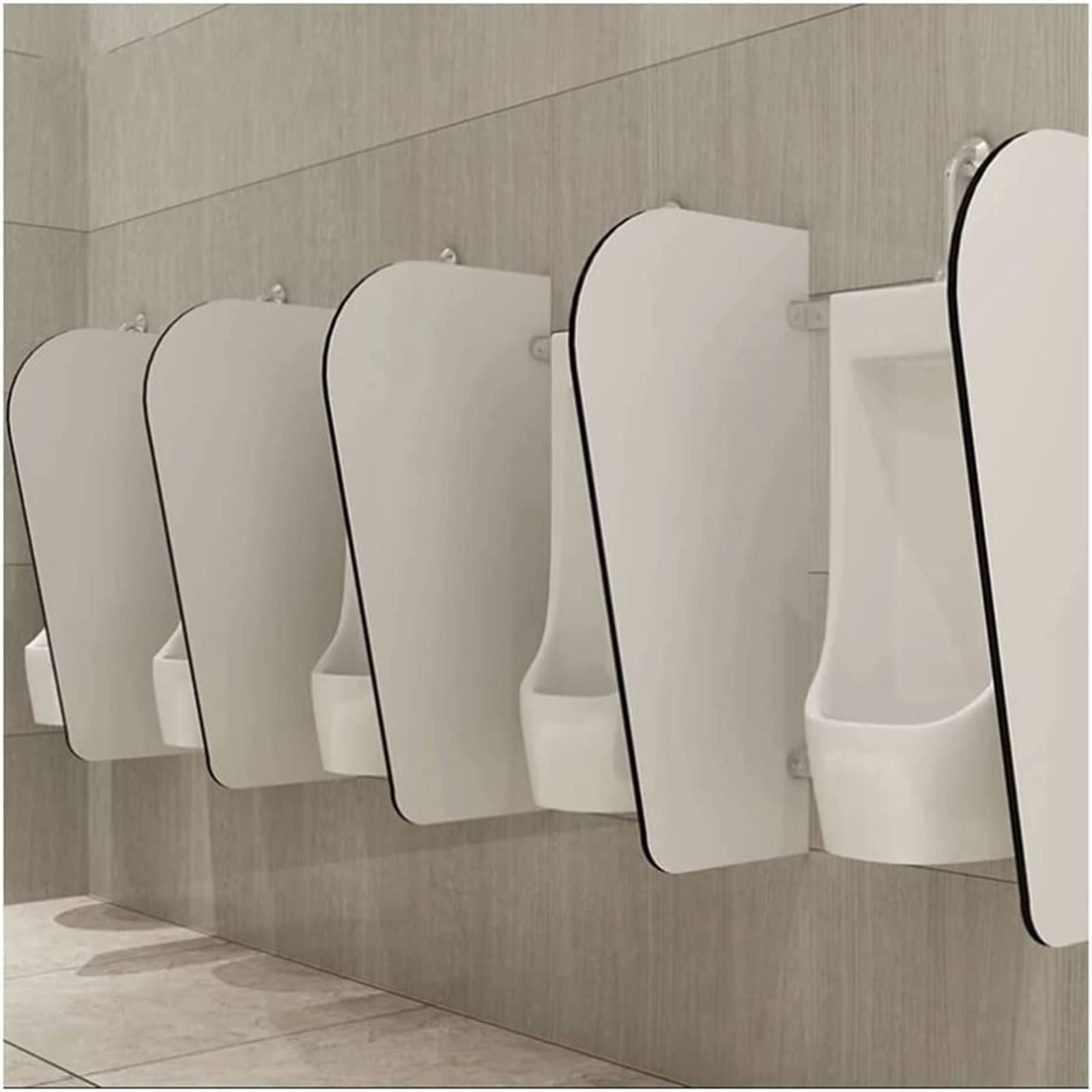 AYCDL Urinal Screen Toilet Partition, Urinal Privacy Screen Toilet Partition, Wall Mounted Men's Urinal Partition Toilet Protection Screen Partition,1pcs-40cm