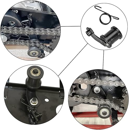 Miniatura 2 de QYMOTO Mini tensor de cadena de bicicleta de 1-3/4 pulgadas para Coleman CT200U CT100U CT200U-EX BT200X, Axis M200 Mini Bike Hensim Baja Massimo