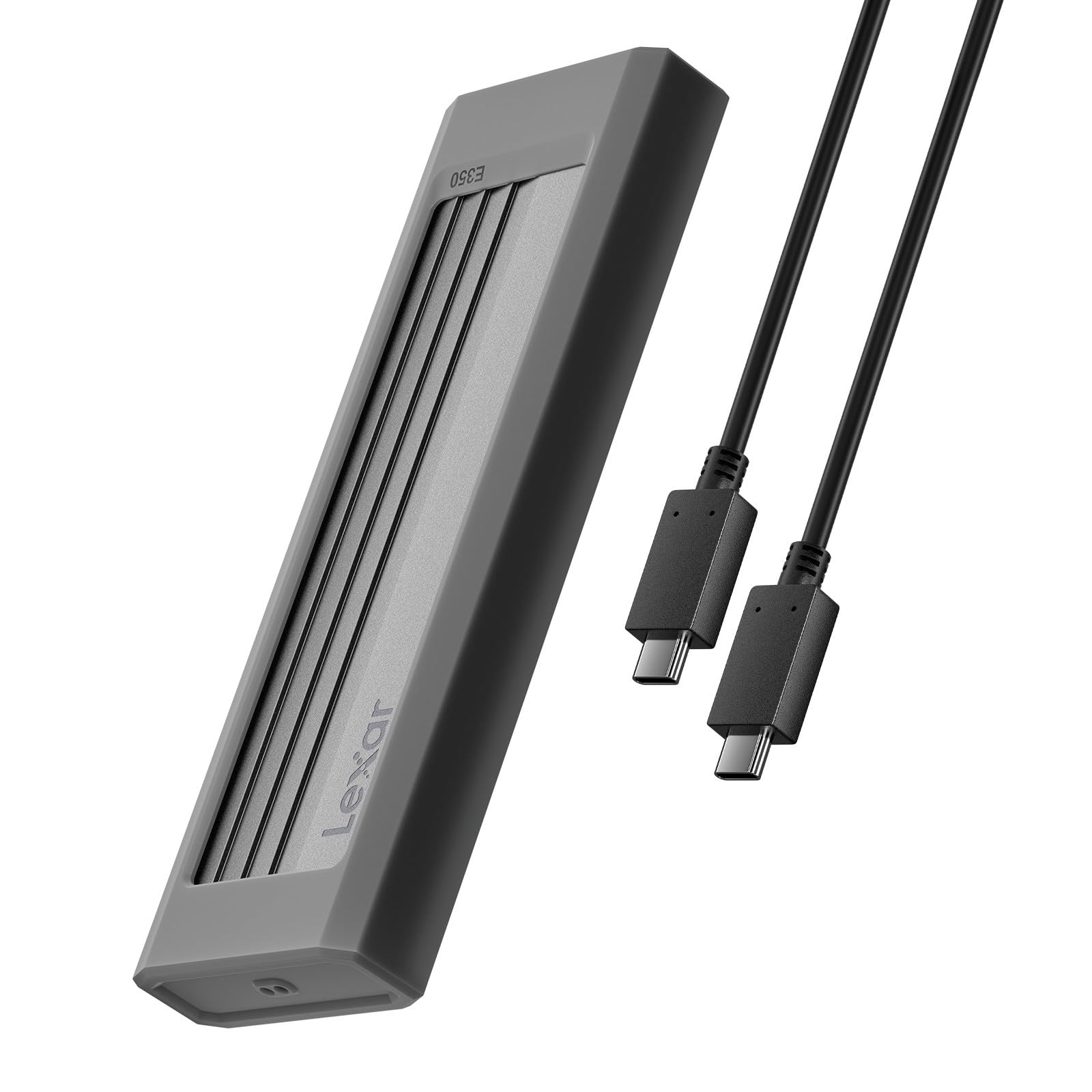 Amazon.com: Lexar E350 M.2 NVMe SATA SSD Enclosure Adapter, USB