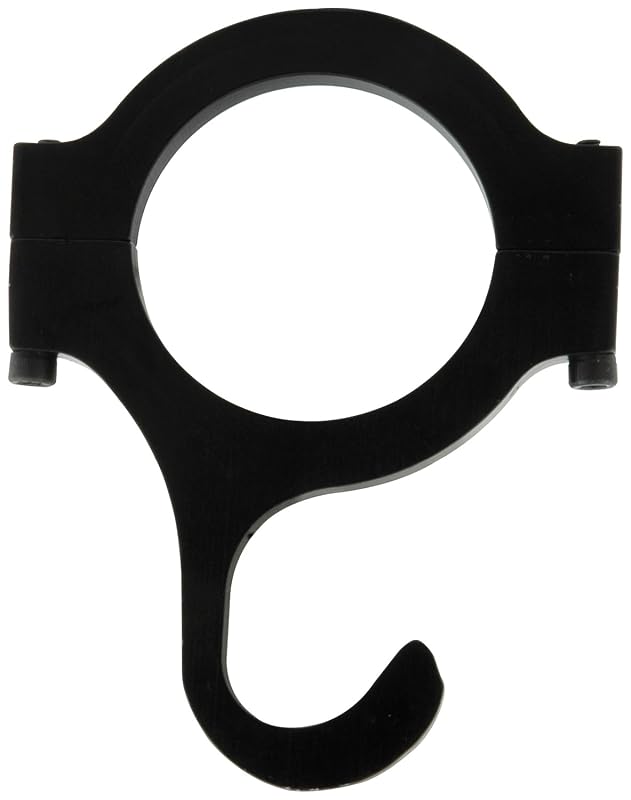 Gancho para Capacete Allstar Performance ALL10228 em Alumínio Anodizado Preto para Tubos de 38,1 mm