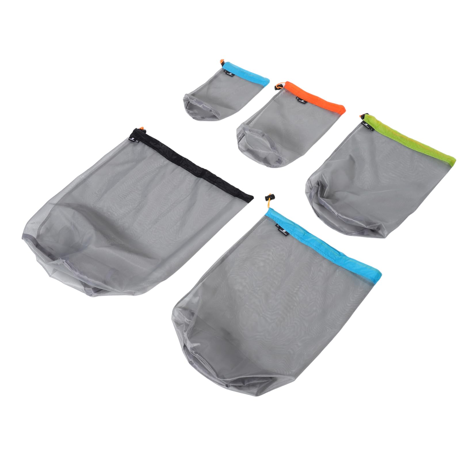 Milisten 1 Set Outdoor Storage Bag Set Small Compression Sack Packing Stuff Sack Bag for Stuff Sack for Stuff Sack Only Collection Bag Polyester Mesh