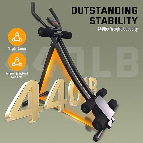 Miniatura 2 de Equipo de entrenamiento abdominal, máquina de abdominales ajustable, entrenamiento de cuerpo completo para gimnasio en casa, equipo de ejercicio de