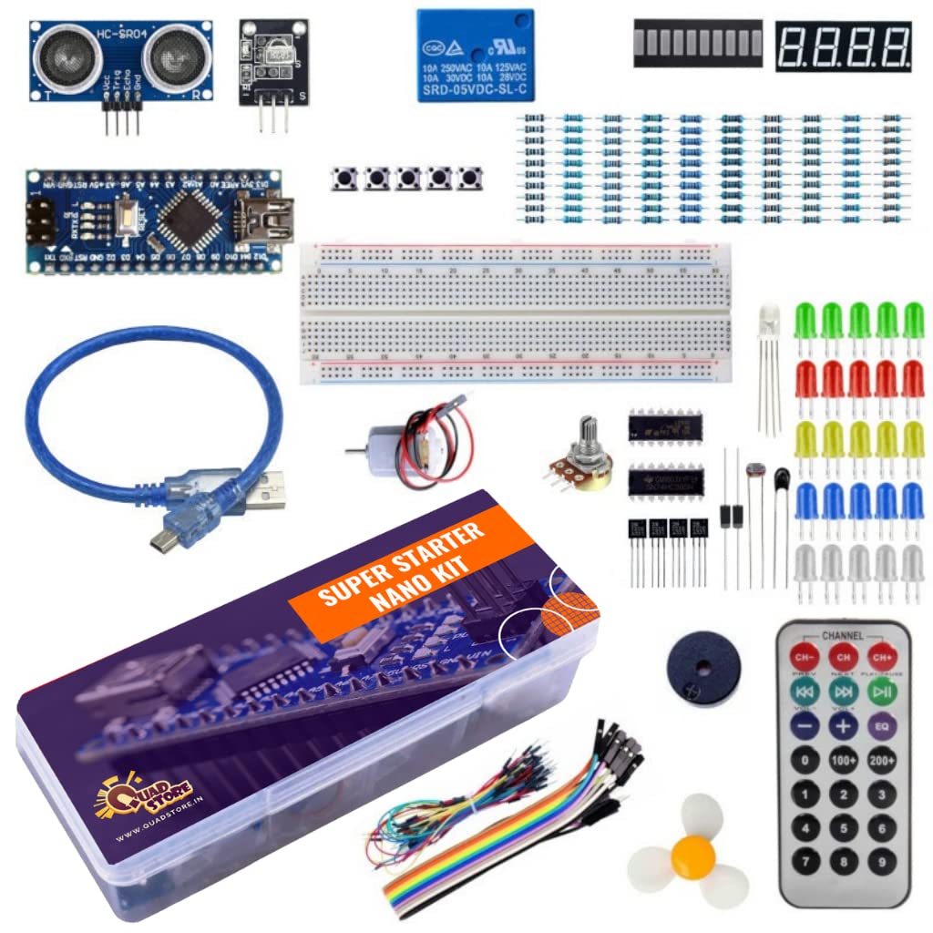 Quad Store Nano Starter kit compatible with arduino IDE (B09WQ456Y3) Amazon Price History, Amazon Price Tracker