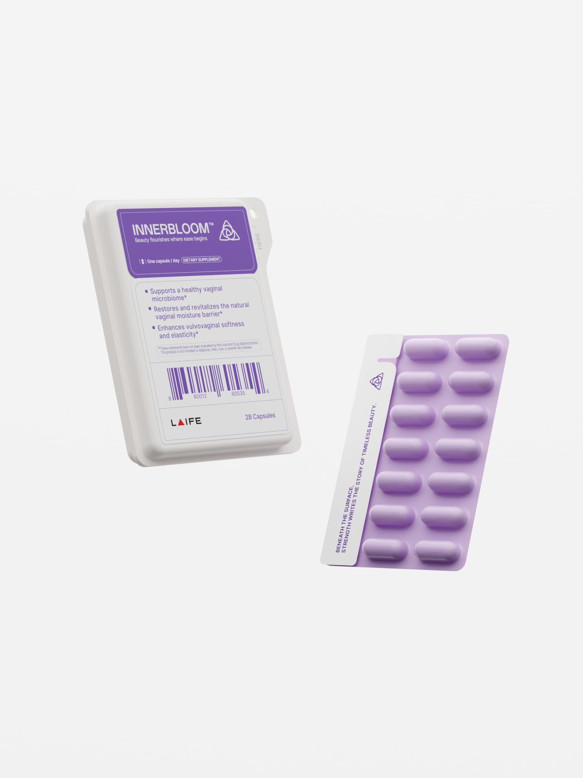 - LAIFE Vaginal Probiotics for Women, pH Balance, Vaginal Health Supplement, Feminine Wellness Support with Prebiotics and Cranberry Extract – 28 Capsules