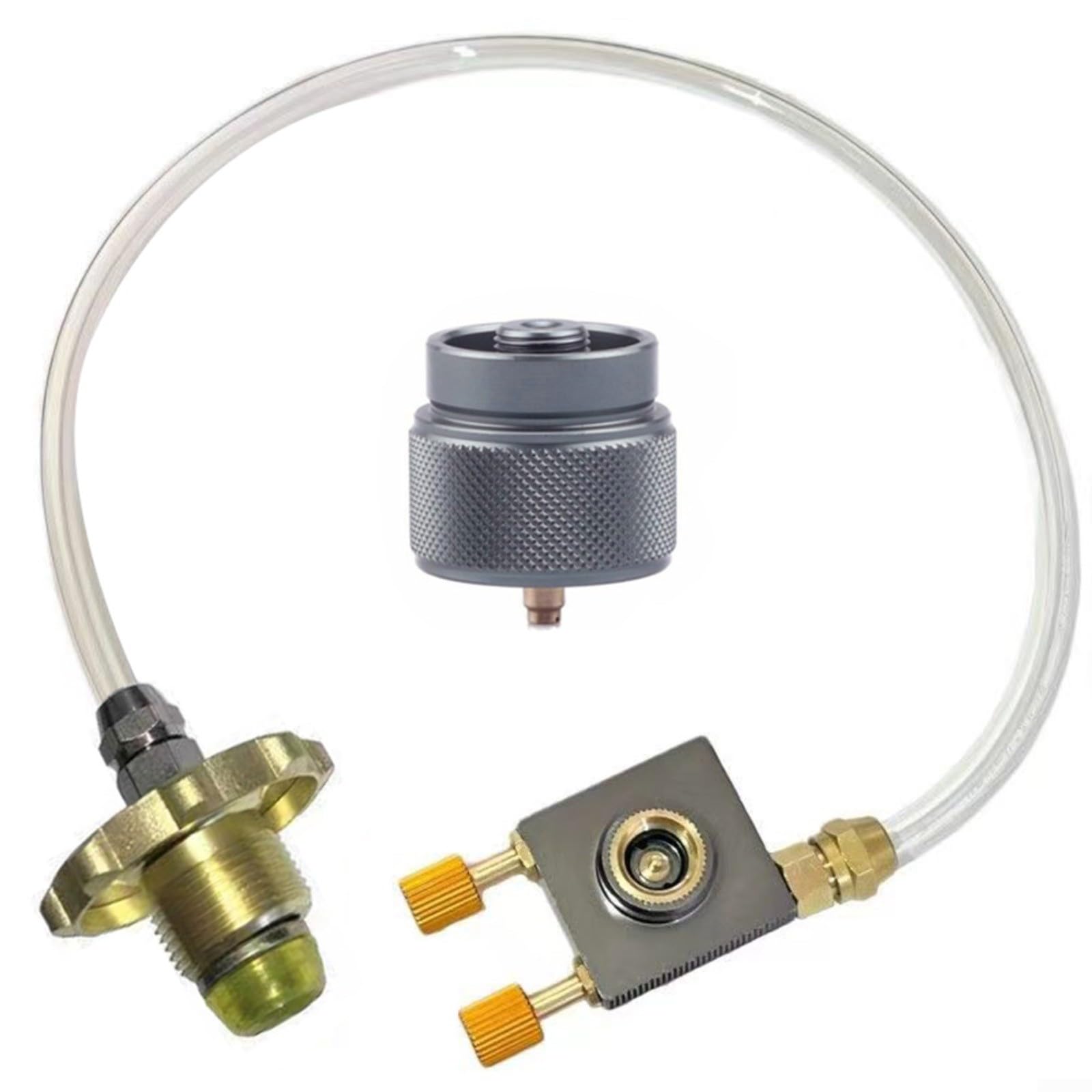 Adattatore per fornello a gas 70 cm, set da picnic 2 pezzi