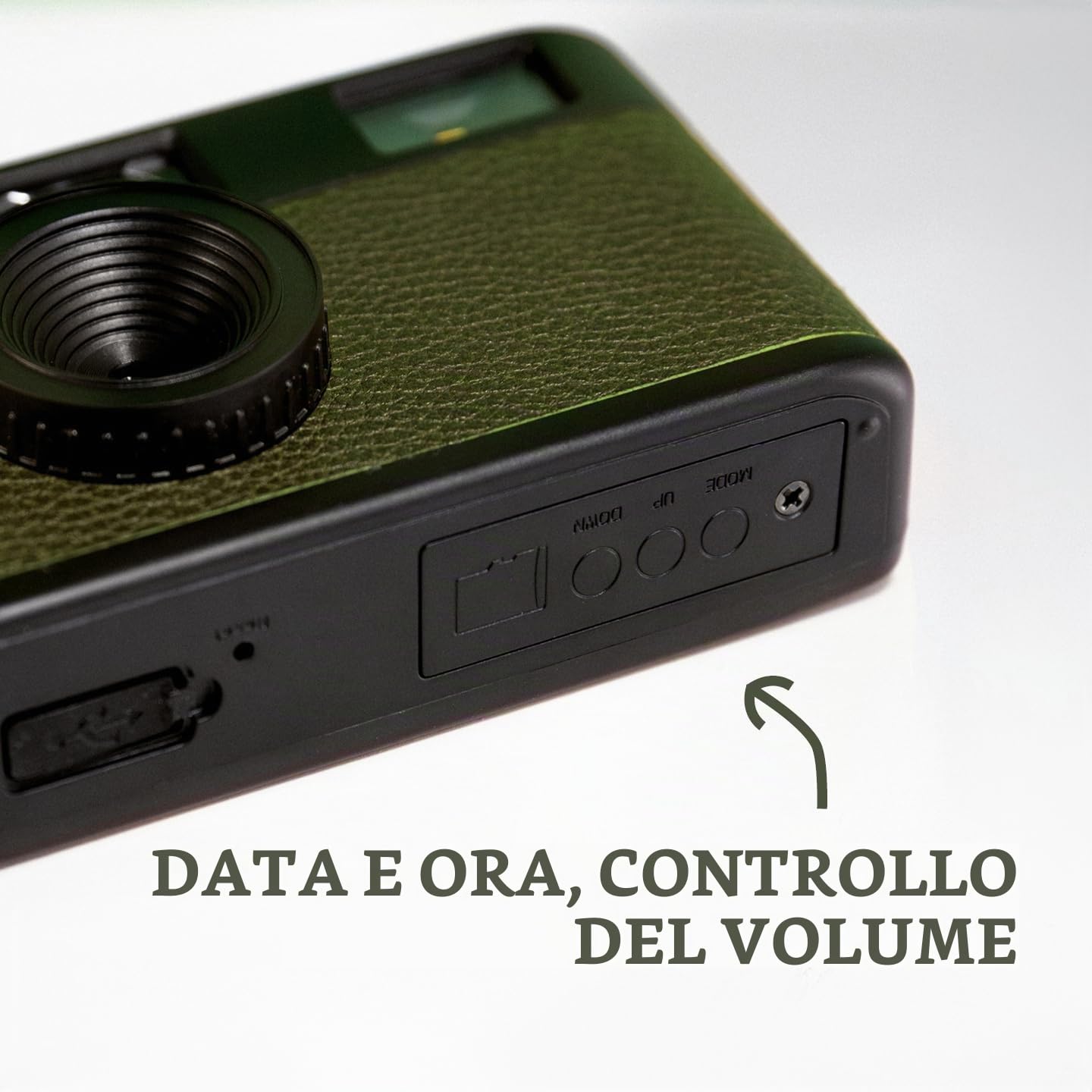Fotocamera Digitale Camp Snap CS-V105-GR-WW Oliva