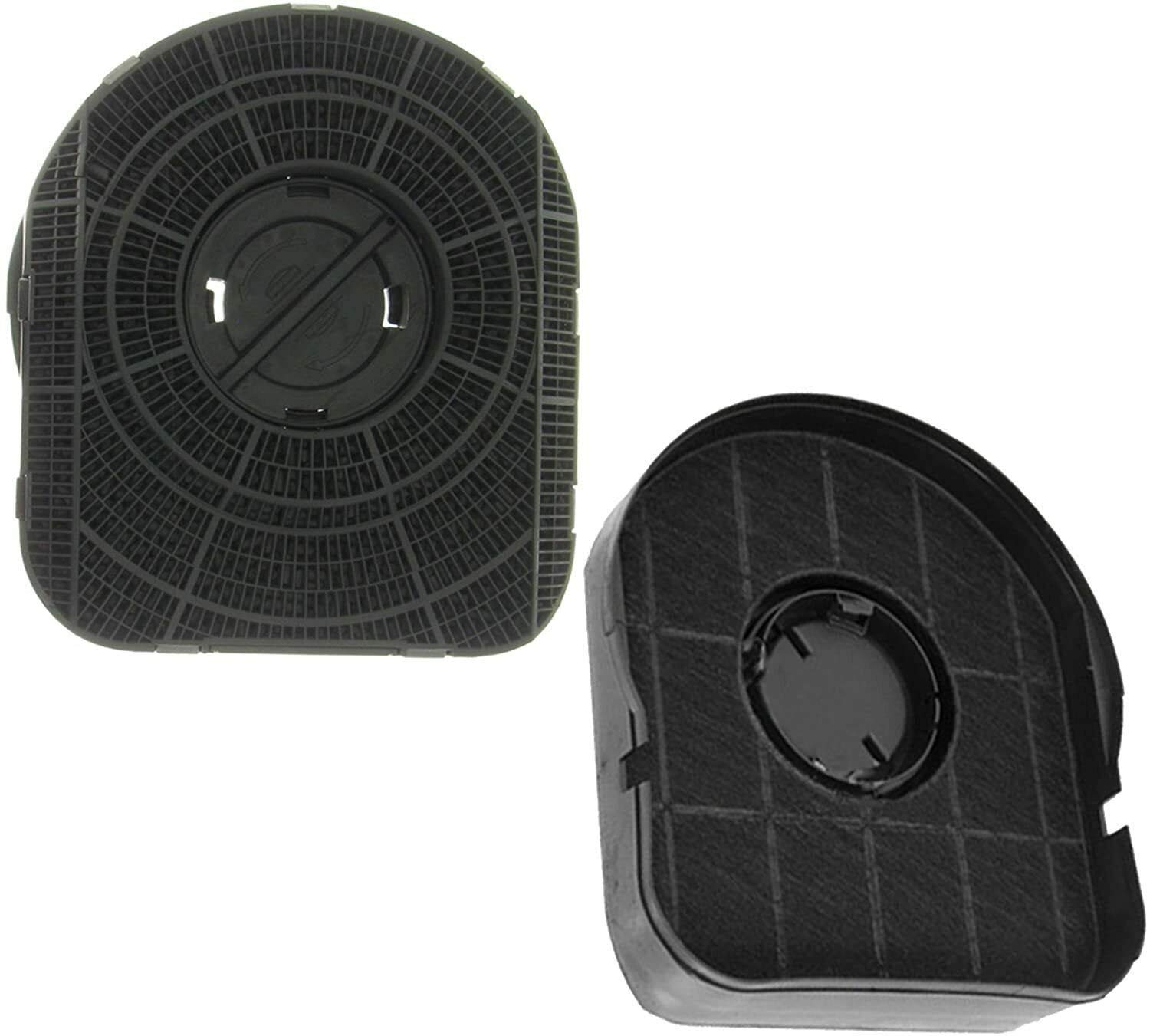 SPARES2GO Type 200 Carbon Filter compatible with Elica Cooker Hood (Pack of 2)