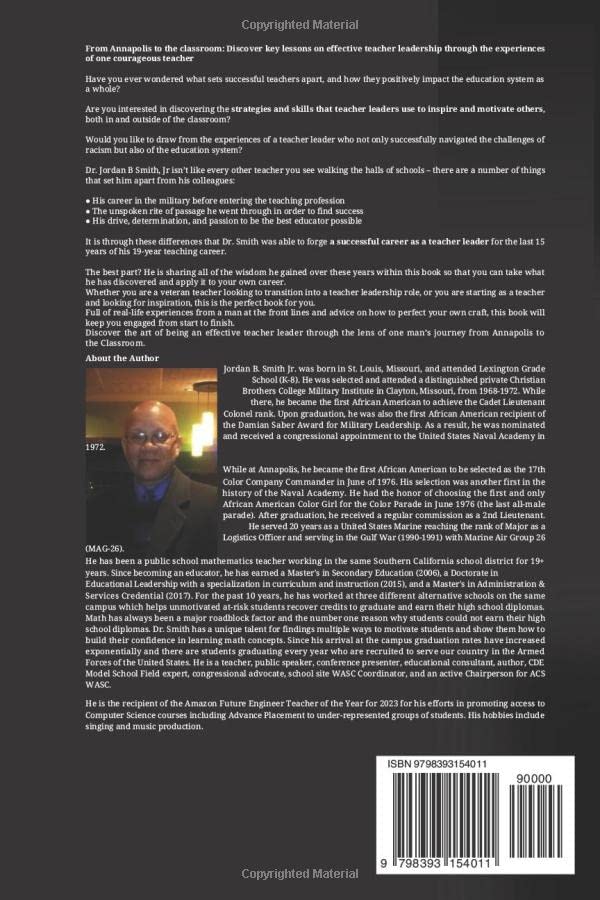 Miniatura 2 de Annapolis Creed Why Teacher Leaders Like Me Matter From Annapolis to the ClassroomEpiphanies of a Math Teachers Educational Leadership Journey