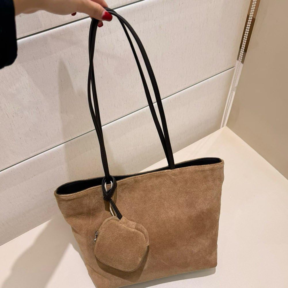 Borsa Tote retrò, Capiente, Casual, Versatile, a Tracolla, Ideale per Viaggi E Uso Quotidiano.
