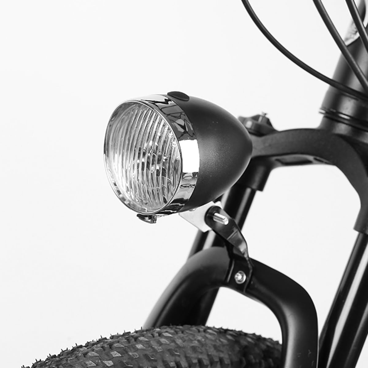 Amazon | Generic ブラック 自転車用フロントライト LEDヘッドライト