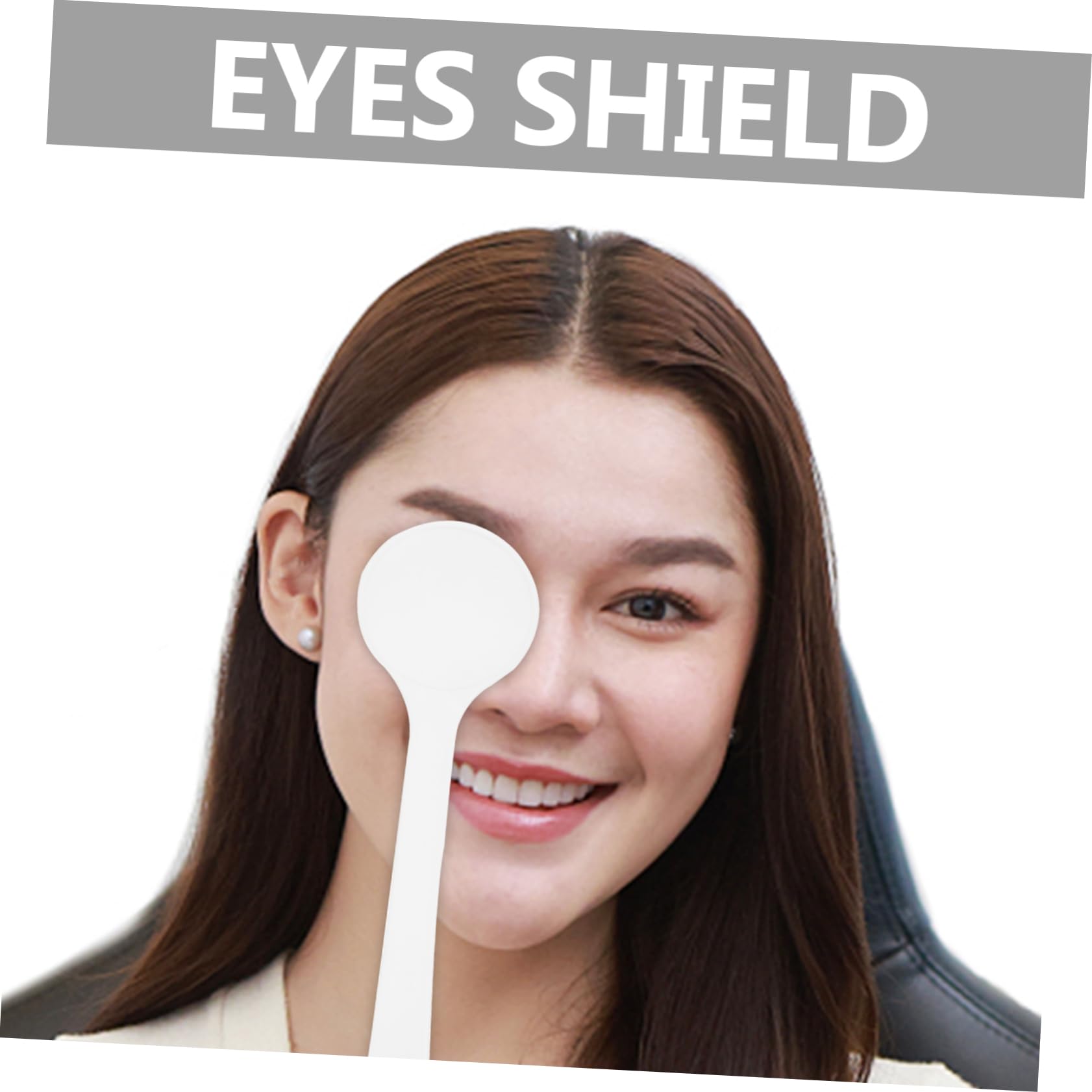 HAPINARY Optometry Vision Test Covers Eye Board Lightweight Design Plastic Tools