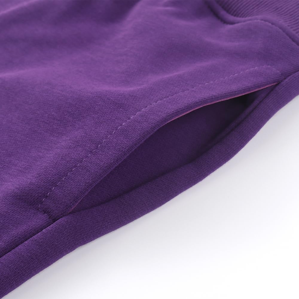 Spring&Gege Pantaloni sportivi sportivi da ragazzo in spugna francese con tasche