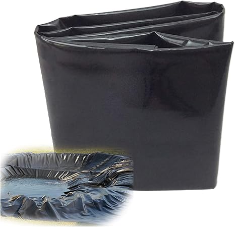 Image Pond Liner 2 m × 2 m Heavy Duty Fish Pond Preformed Liners, Pond Underliner 0.3mm 2×4m 2×6m 2×8m 2×10m 3×4m 3×6m 3×8m 3×10m Pools Membrane (0.3mm 40 x 40 ft/12 × 12 m)