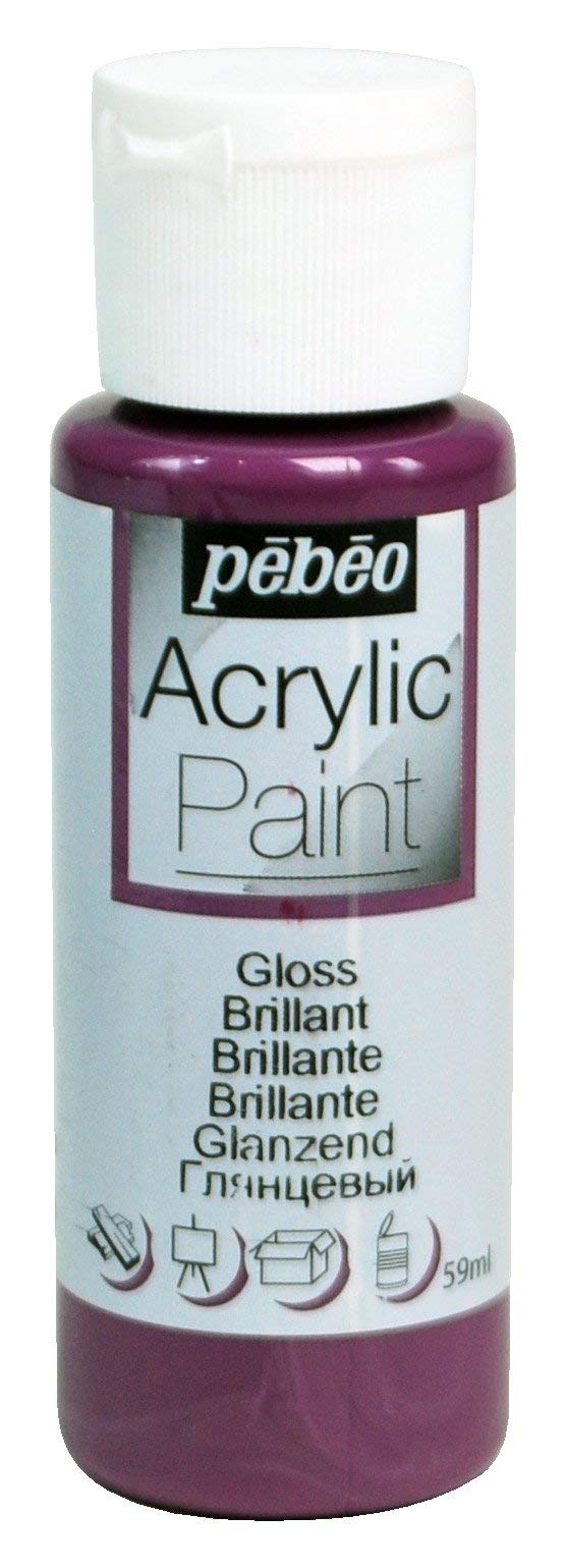 PEBEO Acrylic 59ml Gloss Figue, Acrylic, Purple, 3.30 x 3.30 x 10.00 cm