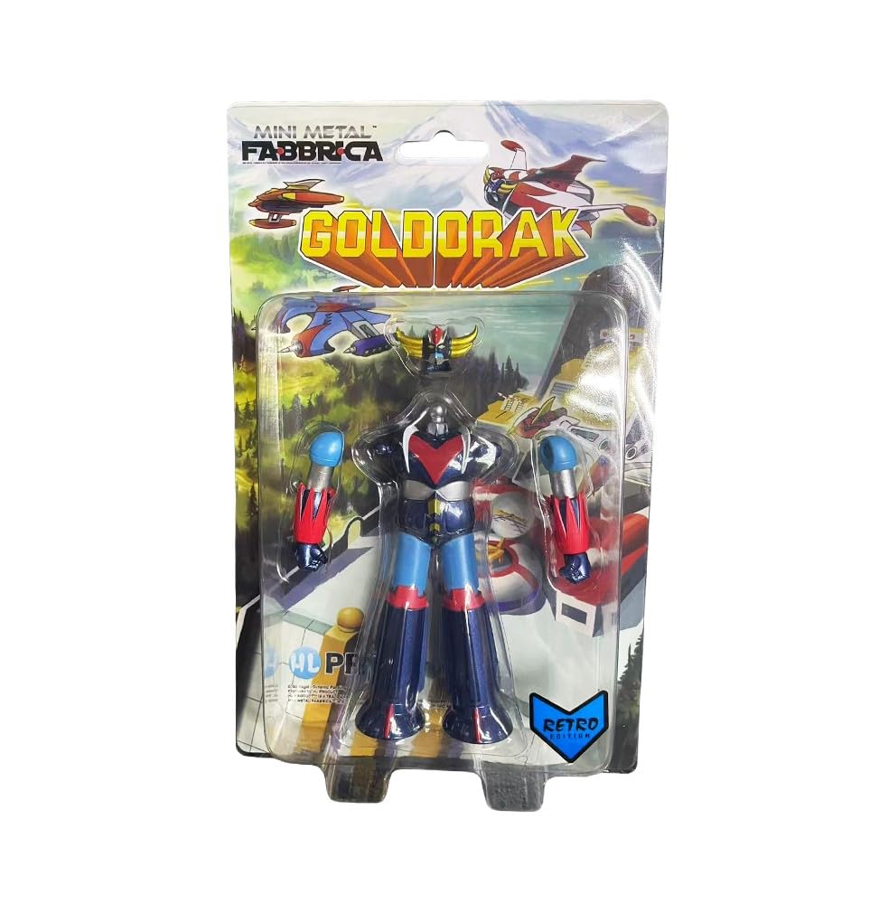 Figurine Goldorak Mini Metal Fabbrica Retro (12 cm) - 4589504962992