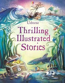 Hardcover Thrilling Illustrated Stories - Usborne Book