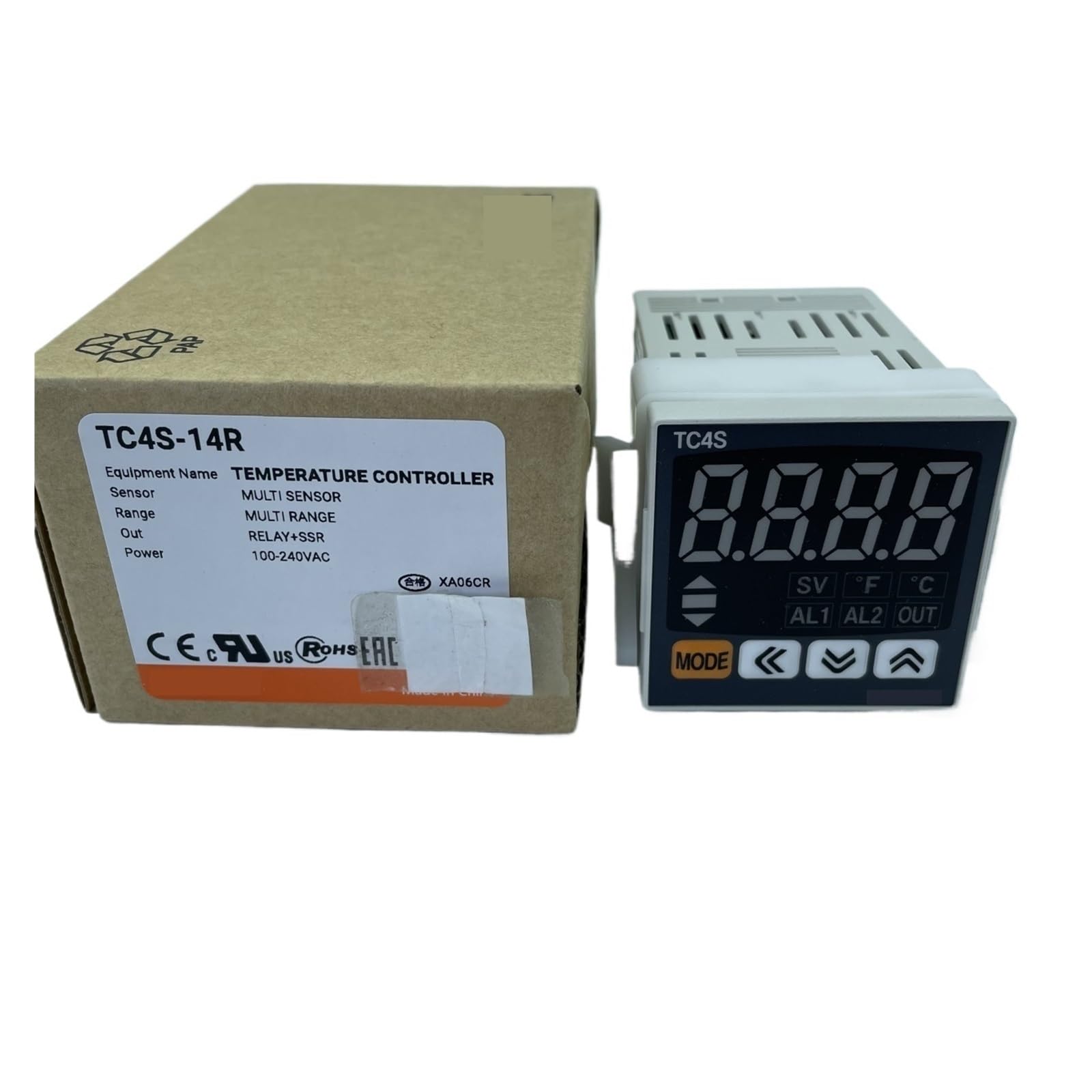 Controlador de Temperatura TC4S-14R TC4S-24R TC4M-14R TC4M-24R TCN4S-22R TCN4S-24R TCN4M-24R TCN4L-24R TC4SP-14R TC4L-14R TCN4H-24R TC4H-14R(TC4S-14R 48 * 48)