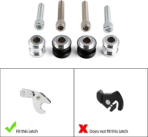 Miniatura 10 de TCMT Respaldo vertical de barra Sissy estándar con kit de accesorios de acoplamiento para Harley Heritage Classic FLHC Street Bob FXBB 2018-2023