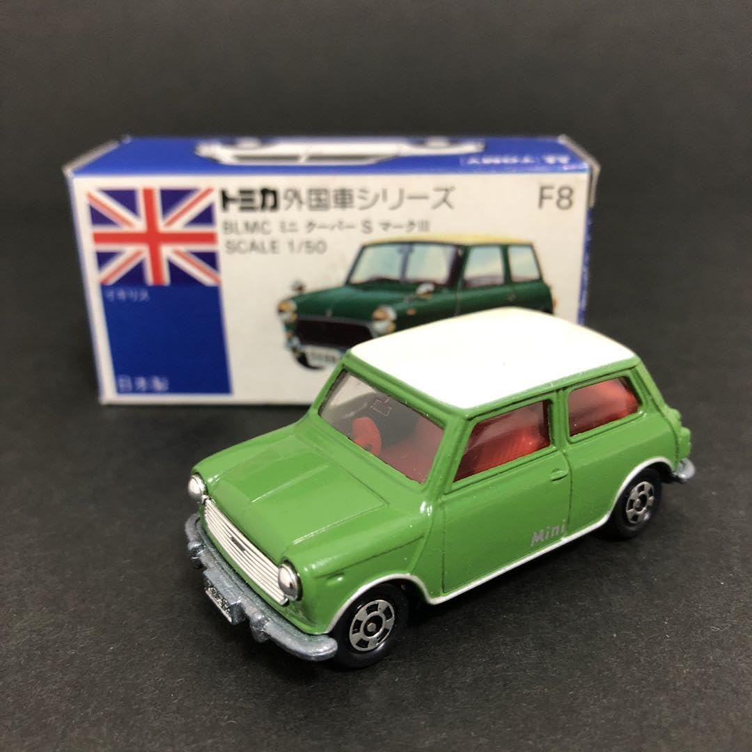 Amazon.co.jp: トミカ F8 ミニクーパー S マークIII 青箱 グリーン 