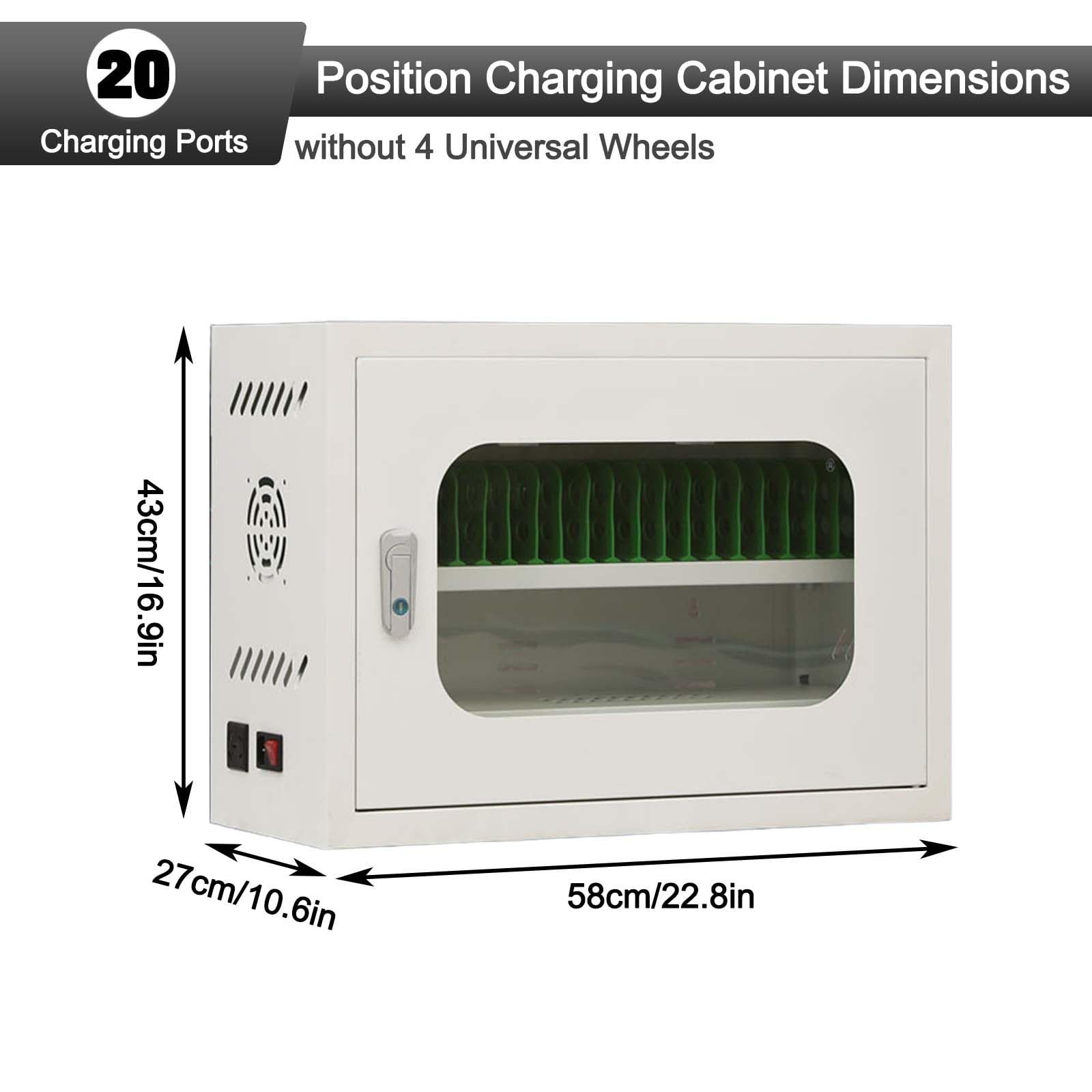 Stacja ładująca do telefonów, wózek z szafkami, zamek na klucze, szybkie ładowanie do sal lekcyjnych, sal konferencyjnych, bezpieczne i wygodne rozwiązanie zasilania