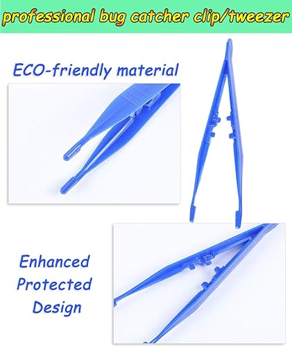 Miniatura 3 de Pinzas de alimentación pinzas de insectos para niños y adultos pinzas de alimentación de reptiles herramientas de alimentación de mango largo para