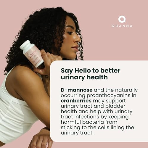Miniatura 4 de Quanna D Manosa y arándano comprimidos para infecciones urinarias  Tratamiento de la infección urinaria para mujeres  Suplementos de alivio de la
