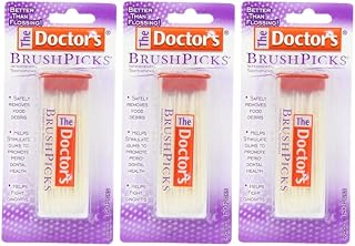The Doctor's BrushPicks 치간 이쑤시개, 120개 (3팩)