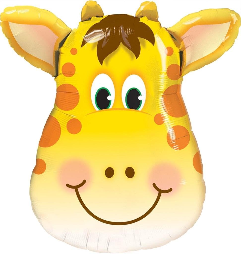PIONEER BALLOON COMPANY 16095 Jolly Giraffe Balloon Pack, 32"