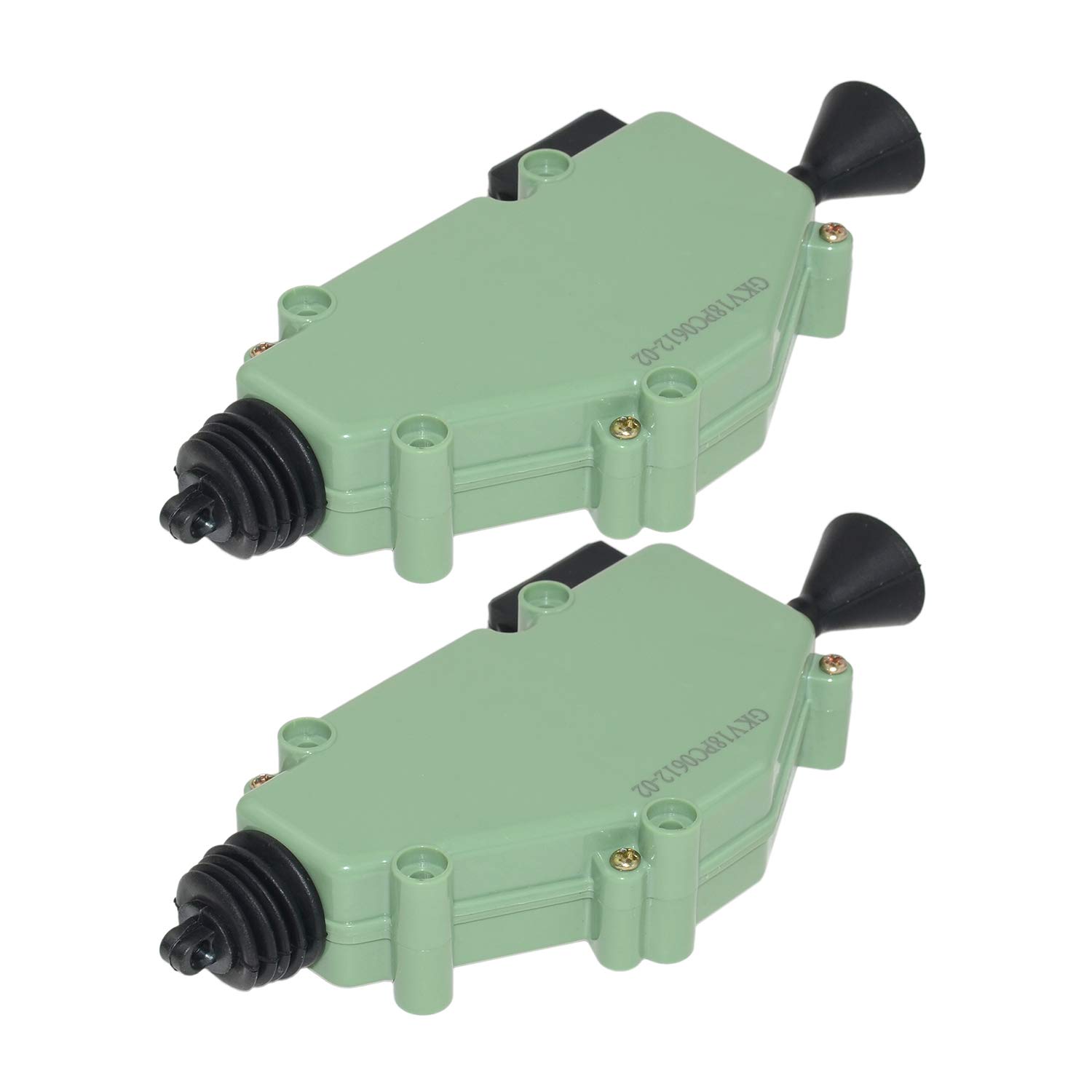 2× Stellmotor mit Zentralverriegelung ZV 4-Polig 7D0959781A Kompatibel mit T4 701959781 7D0959781A 701959783A 255959781 701959781A 255959783A Stellelement Zentralverriegelung