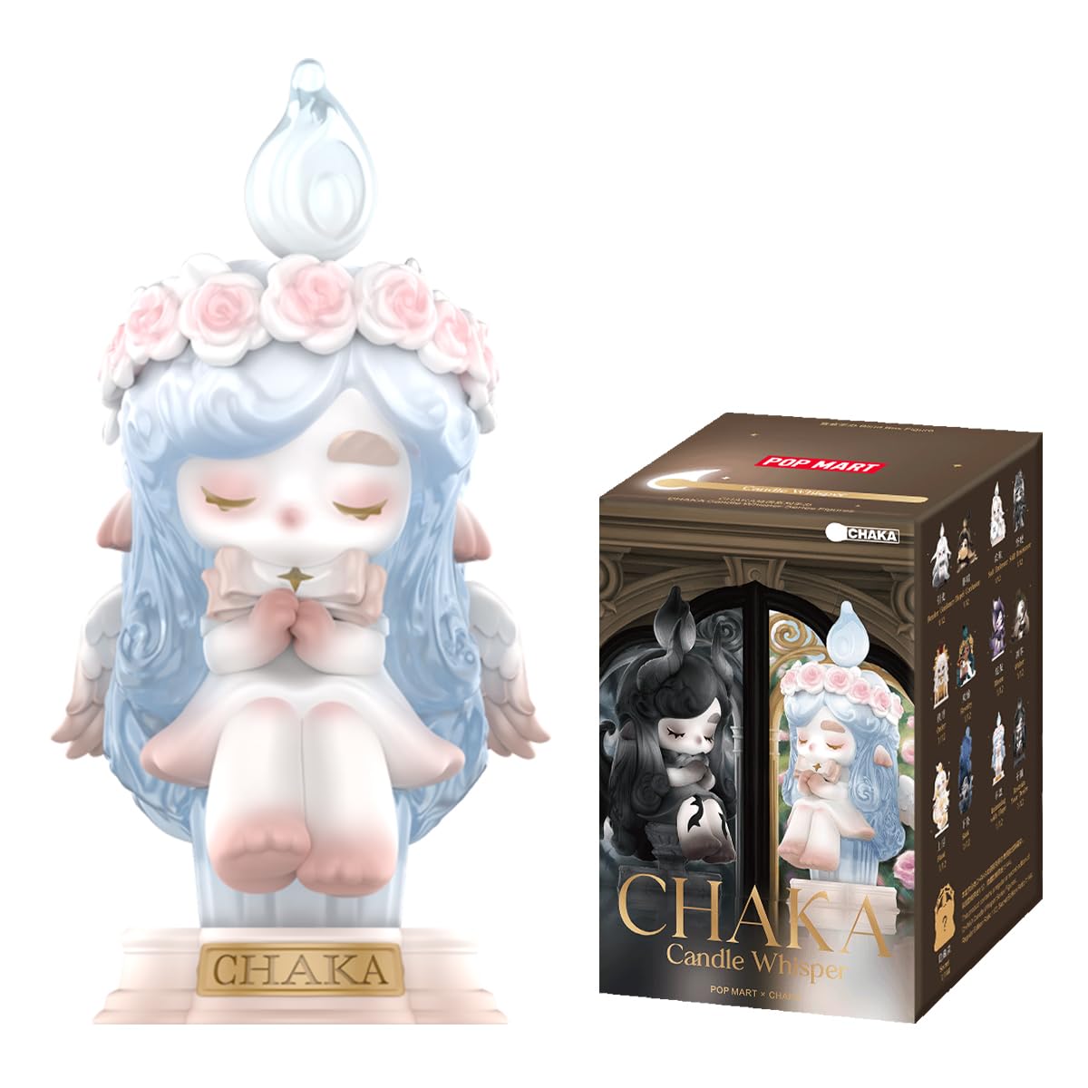 POP MART CHAKA Candle Whisper Series Figures Articulated Character