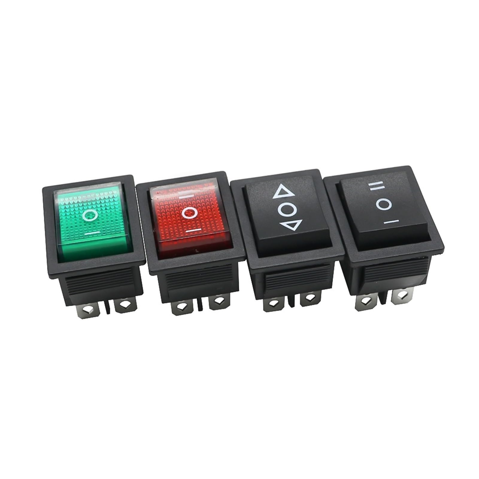 Basmalı Anahtar, 1pc DIY Boat KCD4 2P 3 Position Rocker Switch