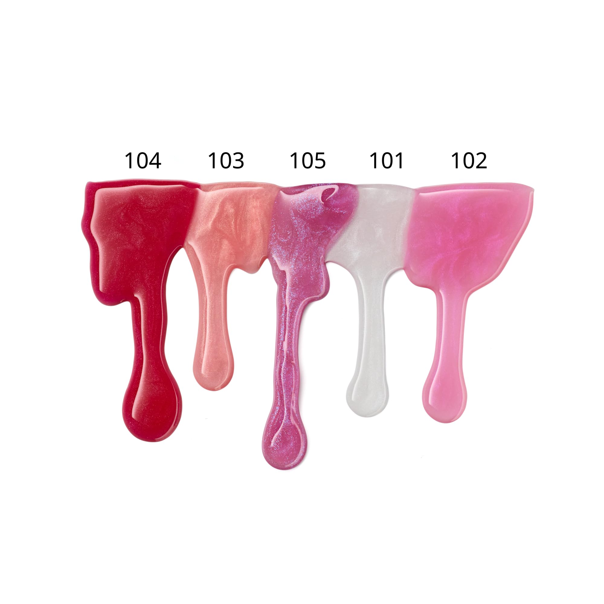 essence Zestaw błyszczyków JUICY BOMB shiny lipgloss set, z olejkami, naturalny, błyszczący, mieniący się (1pcs)