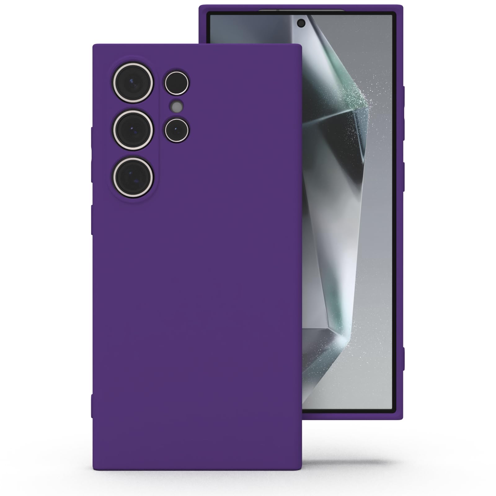 Zuvirelx Silikon Handyhülle für Samsung Galaxy