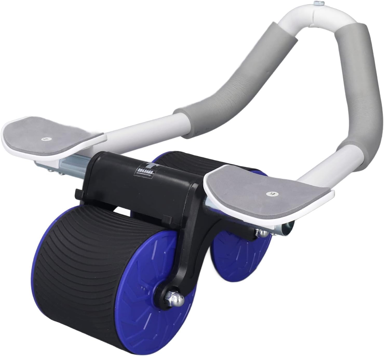 awalorAbdominal Exercise Wheel, Automatic Rebound Tummy Control Roller, Elbow Support, Knee Pad
